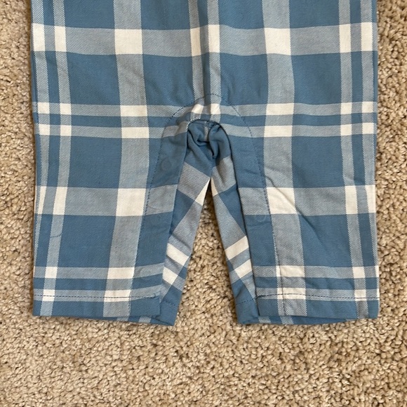 Janie & Jack - Blue & White Romper 0-3mo - Picture 3 of 6